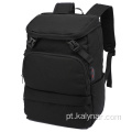 Backpack da faculdade de minimalismo de cor sólida unissex